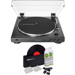 Technika AT-LP60X Automatic Belt-Drive Stereo Turntable with Cleaner Kit