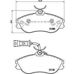 Brembo Scheibenbremse Vorderachse P 85