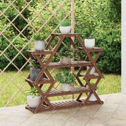 vidaXL Blomsterstativ 110 x 25 x 105 cm Heltre Gran