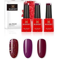 Bluesky Gel Polish Nail Set 3-pack