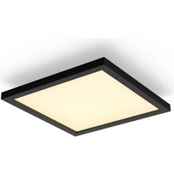 Philips Hue Aurelle Black Ceiling Flush Light 30cm