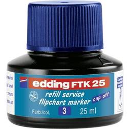 Edding FTK25-3 blå refill blæk til flipchart markers