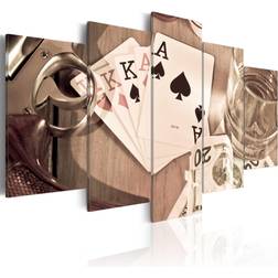 Artgeist Billede Poker night sepia Plakat