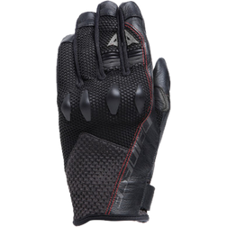 Dainese Karakum Ergo-Tek Gloves - Black/Red