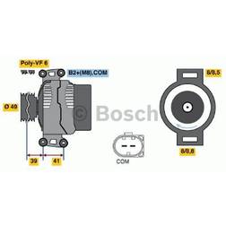 Bosch Lichtmaschine 0 986 046 270