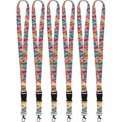 Teacher Created Resources Tropical Punch Pineapples Lanyard Pack of 6