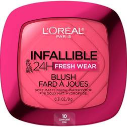 L'Oréal Paris Infallible Up to 24H Fresh Wear Soft Matte Blush #10 Confident Pink