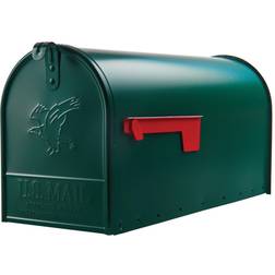 Gibraltar Architectural Mailboxes Elite Large Steel Post Mount Mailbox