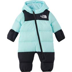 The North Face Kids Baby Blue Down 1996 Retro Nuptse Snowsuit 0-3M