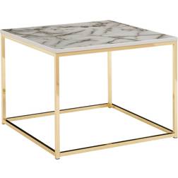 Wohnling Marmor Look 60x60x45 cm Sofabord