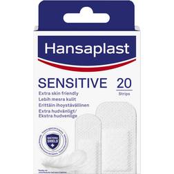 Hansaplast Sensitive Extra Hudvänliga Plåster 20