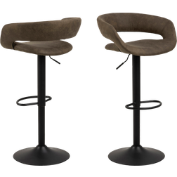 AC Design Furniture Jack Olive Green/Black Barstol 104cm 2stk