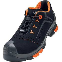 Uvex ESD Sikkerhedssko S1P - Sort/Orange