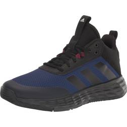 Adidas Little Kids' OwnTheGame 2.0 Basketball Shoes Black/Black/Victory Blue