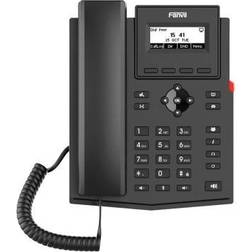 Fanvil IP Telefon X301P schwarz, X301P