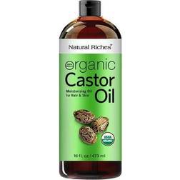 100% Pure Riches Thick Hair Organic Castor Oil Cold Pressed