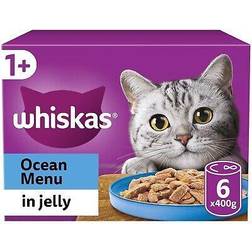 Whiskas Fish in Jelly Adult Tinned Cat Food 6 400g