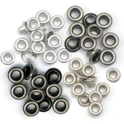 Eyelets Standard 60/Pkg-Cool Metal