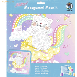 Ursus Ludwig Bähr Moosgummi Mosaik Glitter Kittycorn