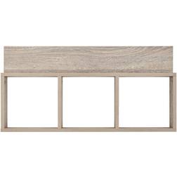 Danya B Modern 3-Cube Floating Cubby Wall Shelf