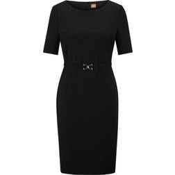 HUGO BOSS Daleah Kjole - Sort