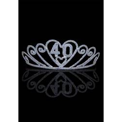 Elope Silver Sparkle Tiara