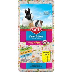 Kaytee clean and cozy with confetti paper small pet bedding with odor control