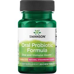 Swanson Ultra Oral Probiotic Formula Natural Strawberry Flavor