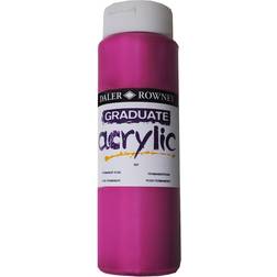 Daler Rowney Graduate Acrylic Permanent Rose 500ml