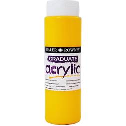 Daler Rowney Graduate Acrylic Cadmium Yellow Deep Hue 500ml