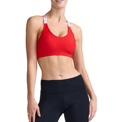 2XU Aero Medium Impact Bra - Poppy/Quartz