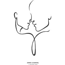 Almost Kiss Personal Poster 30x40cm