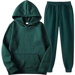 Men's Autumn 2 Piece Tracksuit - Green