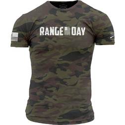 Men's Range Day T-Shirt Woodland Camo