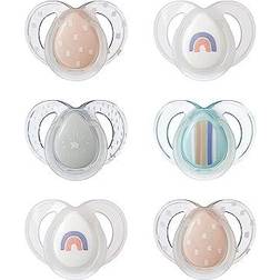 Tommee Tippee Glow in The Dark Pacifiers 6-18 M