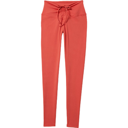 PINK Adjustable Waist Ruched Leggings - Nantucket Red