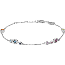 Mads Z Luxury Rainbow Armbånd Hvidguld 1654062