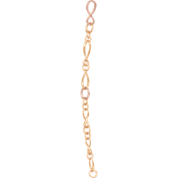 Ole Lynggaard Armband 18cm gult/rosa guld