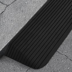 vidaXL Tröskelramp 110 x 41 x 5 cm Gummi
