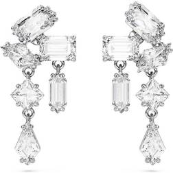 Swarovski Mesmera Örhängen Silver 5665825 Blandade snitt, Vit, Rhodiumpläterad