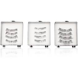 Aquarius Double Glam Volume And Sexy Magnetic Eyelash Giftset For Her, 3Pair