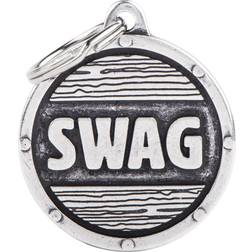 MyFamily ID Tag Medium Circle "Swag"