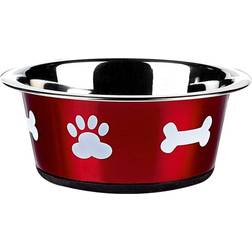 Classic Pet Products dog cat bowl red dish posh