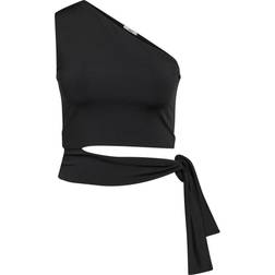 BZR ImmaBZOneshoulder top Black