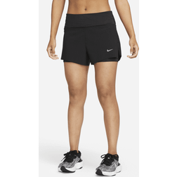 Nike Dri-FIT Swift Mid-Rise 3in 2in1 Shorts - New