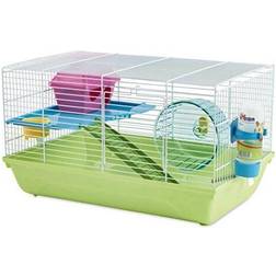 Savic Martha Double Hamster Cage 46.5x29.5x26.5cm Green