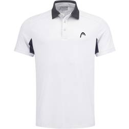 Head Slice Polo Shirt White