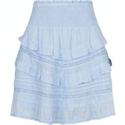 Neo Noir Donna S Voile Skirt - Light Blue