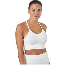 Gavelo Seamless Honeycomb Sport Bra - White