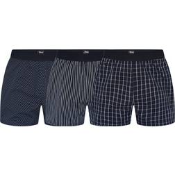 JBS Økologisk bomuld, Boxershorts, 3-pak, Multifarve